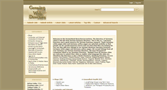 Desktop Screenshot of germanywebdirectory.com